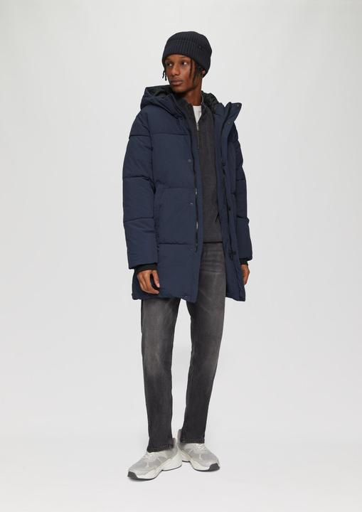 Actual product image s.Oliver Outdoor-Mantel Gesteppter Outdoor-Mantel mit Kapuze