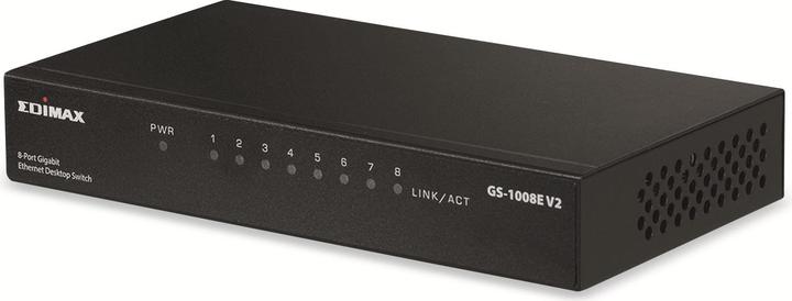 Produktbild edimax Switch 8x FE GS-1008E V2 (8 Ports)