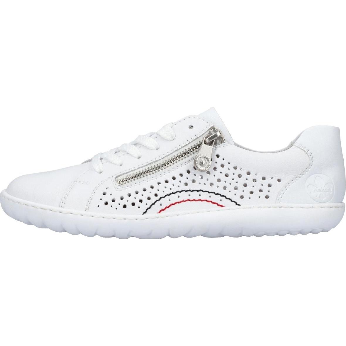 Thumbnail - Rieker, Damen, Sneaker, 52824 - 46028, Weiss, (38)