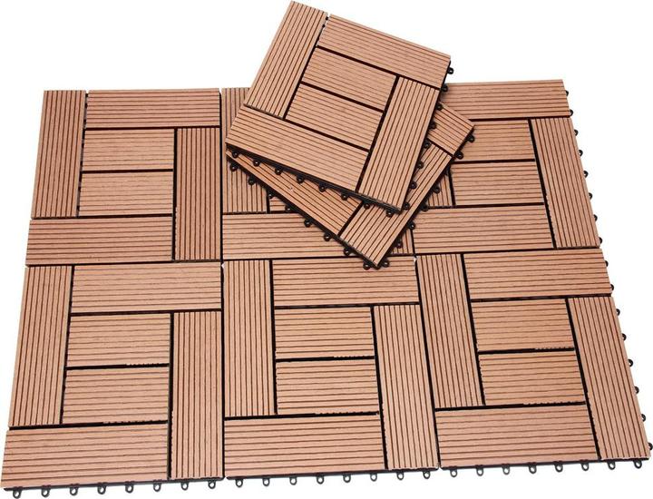 Immagine prodotto Casaria Piastrelle WPC (11 x, 30 x 30 x 2 cm)