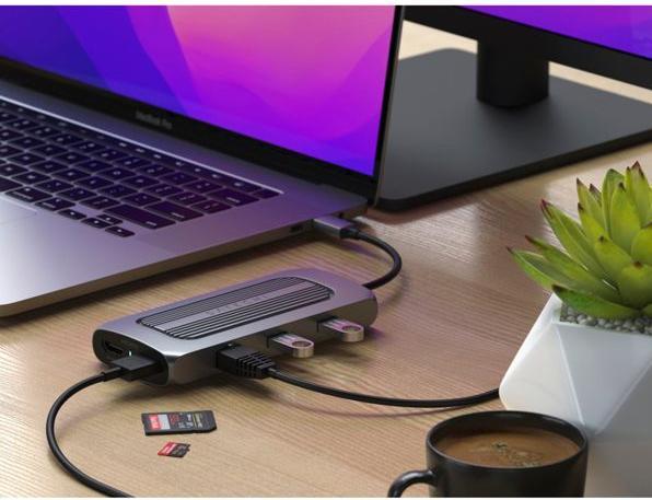 Immagine prodotto Satechi St-Ucmxam (USB-C, 10 Porti)