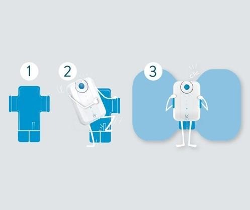 Actual product image Bluetens Wireless clip