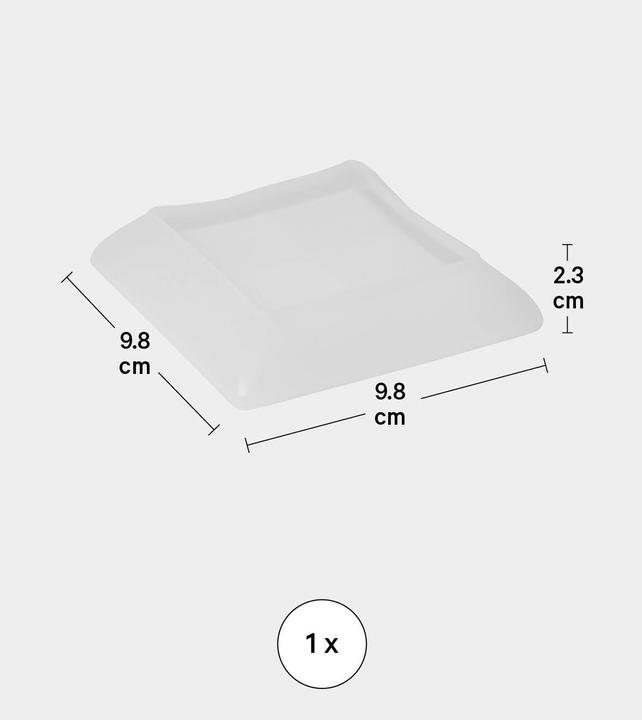 Actual product image I Am Creative Silicone mould for square bowl