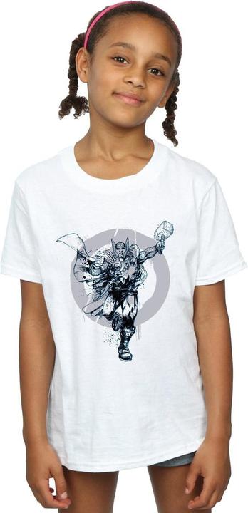 Image du produit - T-shirt THOR CIRCLE - Fille (140, 146)
