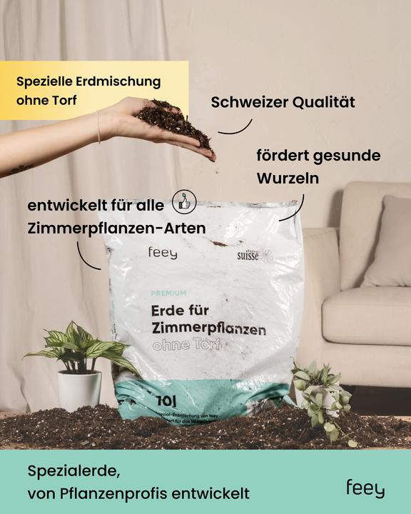 Produktbild feey Erde (10 l, Erde ohne Torf)