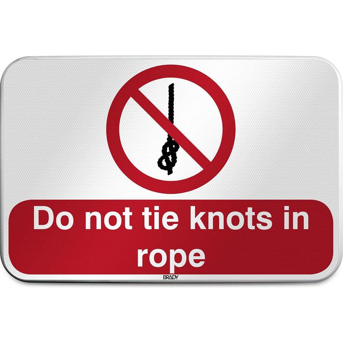 Brady, Sicherheitskennzeichnung, ISO Safety Sign - Do not tie