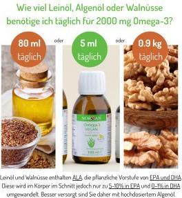 Immagine prodotto Norsan Vegane Omega3 vegan (1 Pezzo/i, Liquido, 190 g)