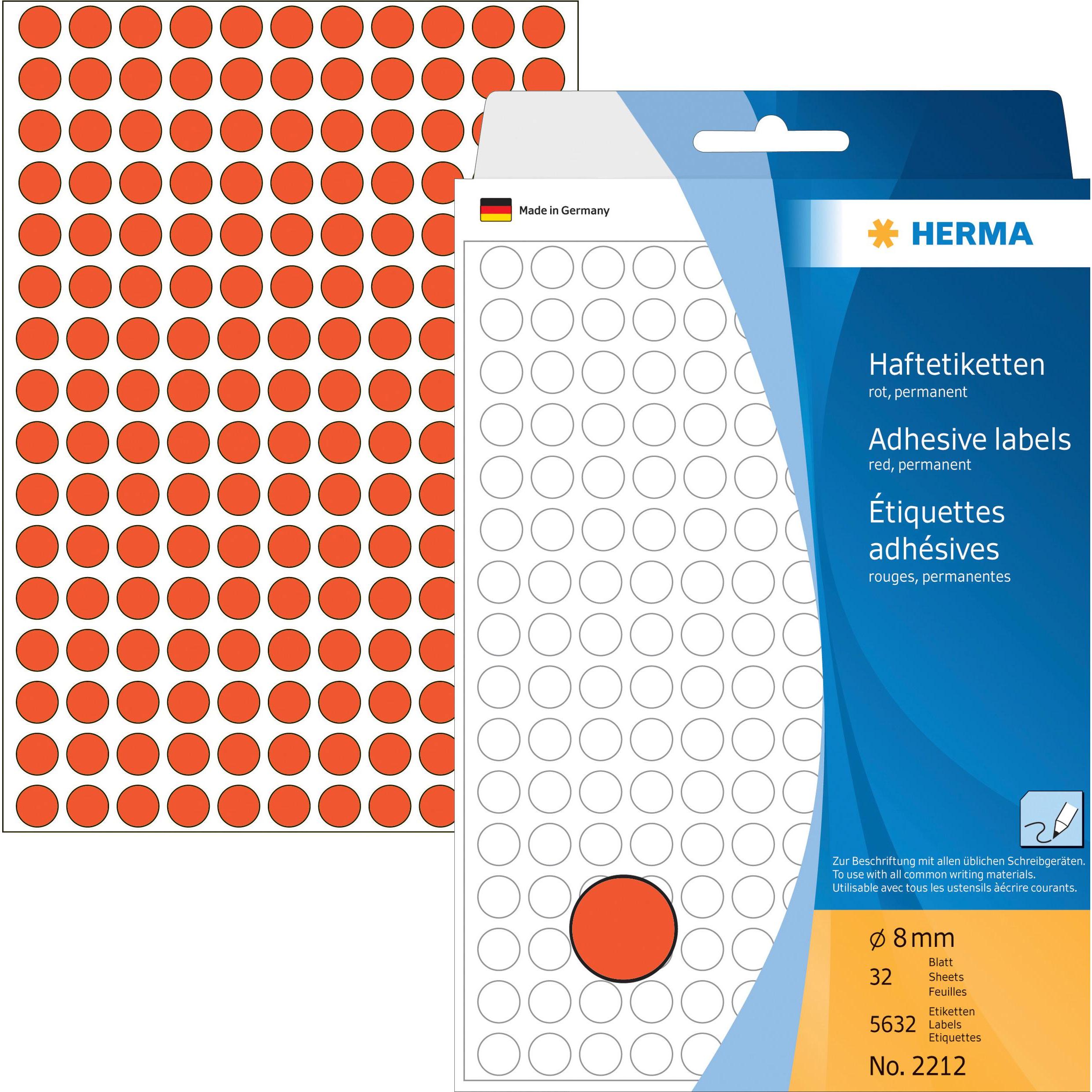 Thumbnail - Herma, Etiketten, Haftetiketten permanent