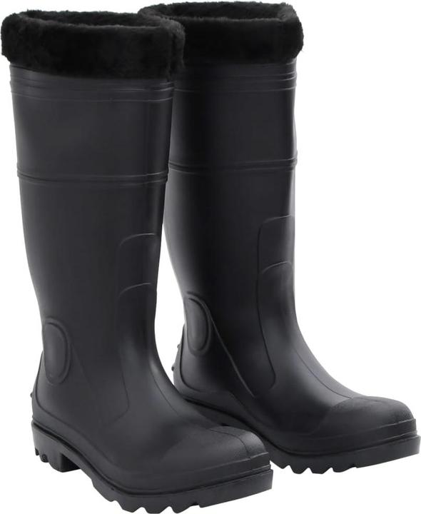 Image du produit VidaXL Bottes en caoutchouc avec doublure amovible Gr. PVC (41)