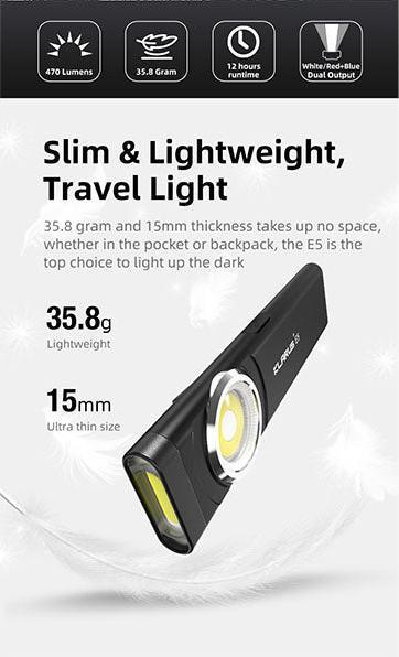 Produktbild Klarus E5 (10.60 cm, 600 lm)