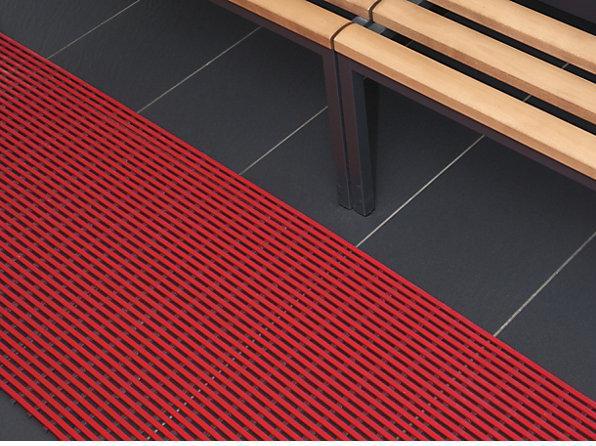 Produktbild kaiserkraft Bodenmatte für Dusch- und Umkleideraum (1000 x 100 cm)