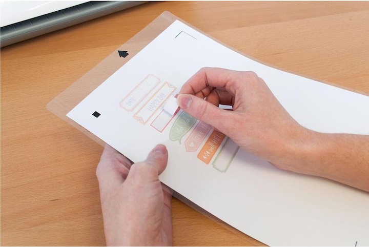 Actual product image Silhouette Printable stickers