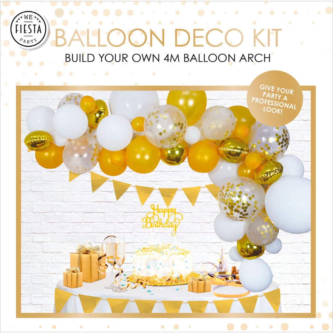 Thumbnail - Globos Ballonbogen-Set Gold