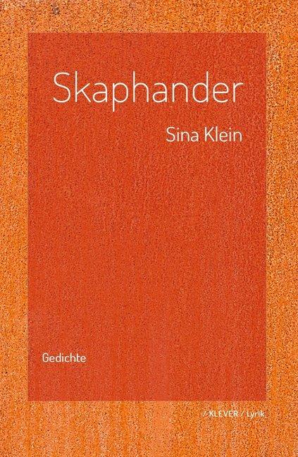 Produktbild Skaphander (Deutsch, Sina Klein, 2018)