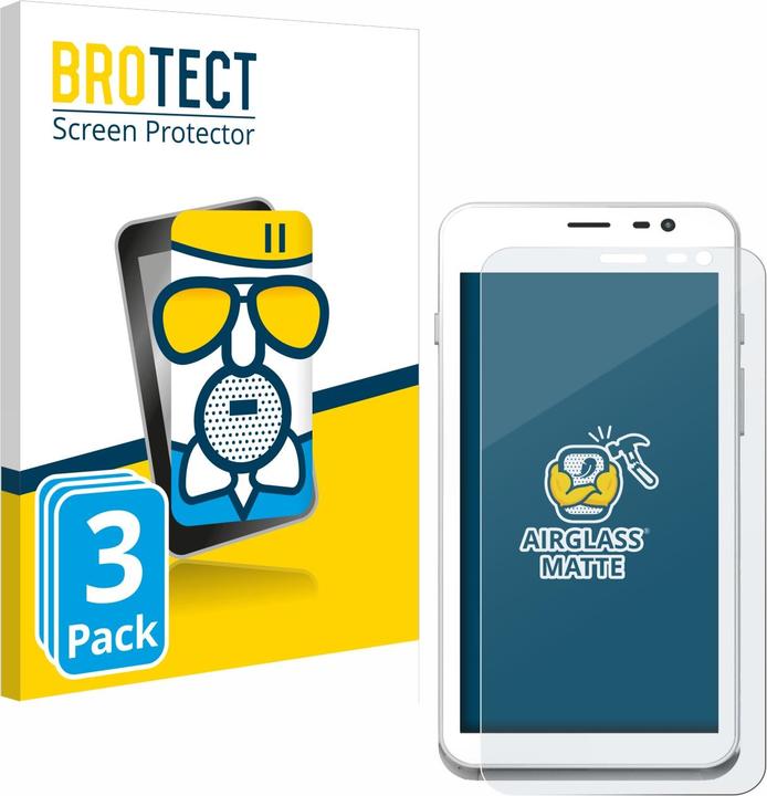 Productafbeelding BROTECT AirGlass Matglas (3 Stuk, Oppo A77)