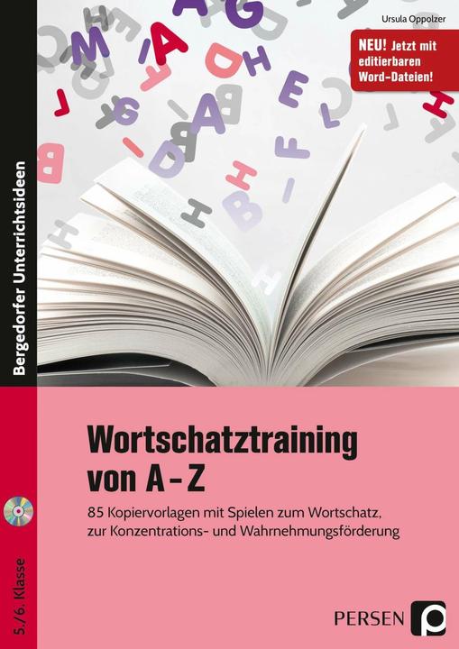 Produktbild Wortschatztraining von A-Z (Deutsch, Ursula Oppolzer, 2017)