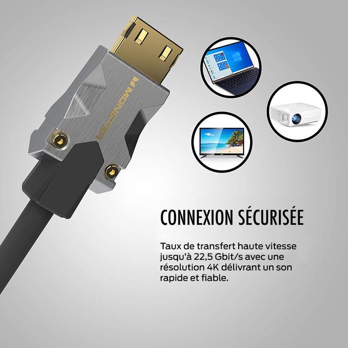 Produktbild Monster M1000 (1.50 m, HDMI, 2.0b)