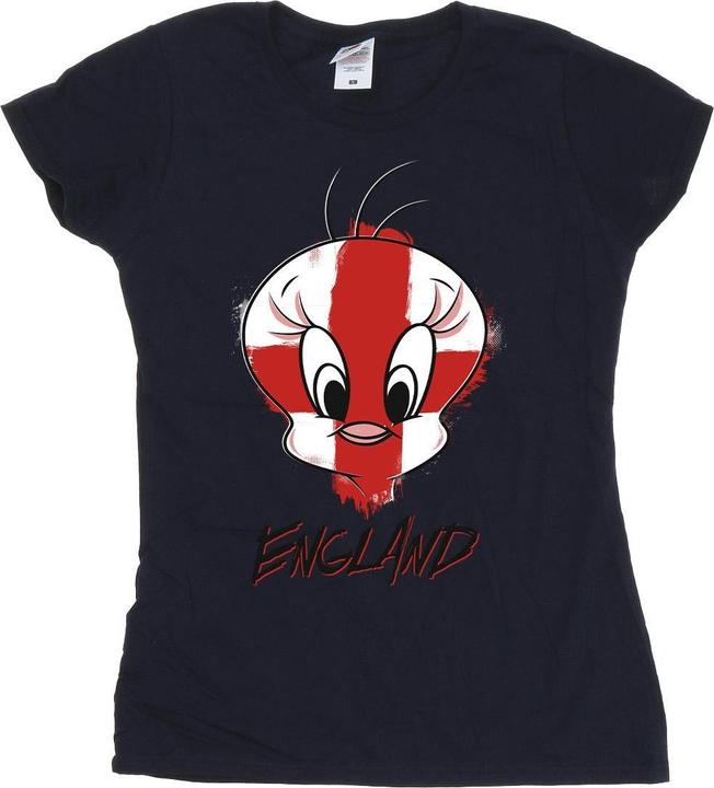 Produktbild Looney Tunes Tweety England Face TShirt (L)