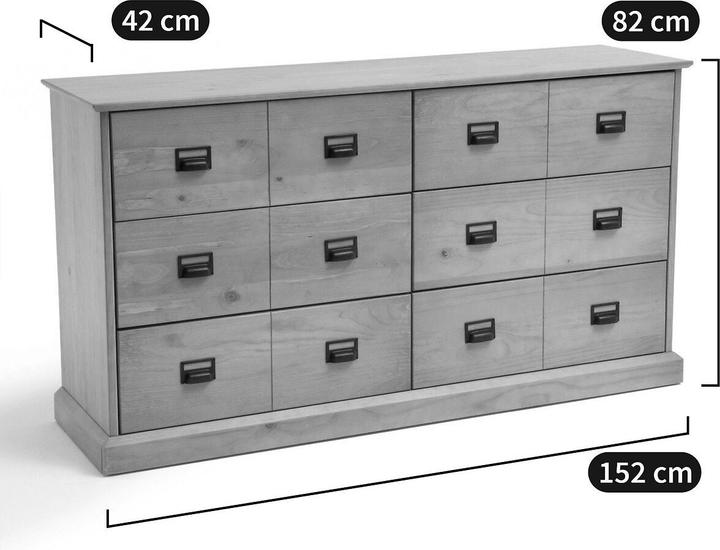 Image du produit La Redoute Interieurs Lindley (152 x 42 x 82.50 cm)