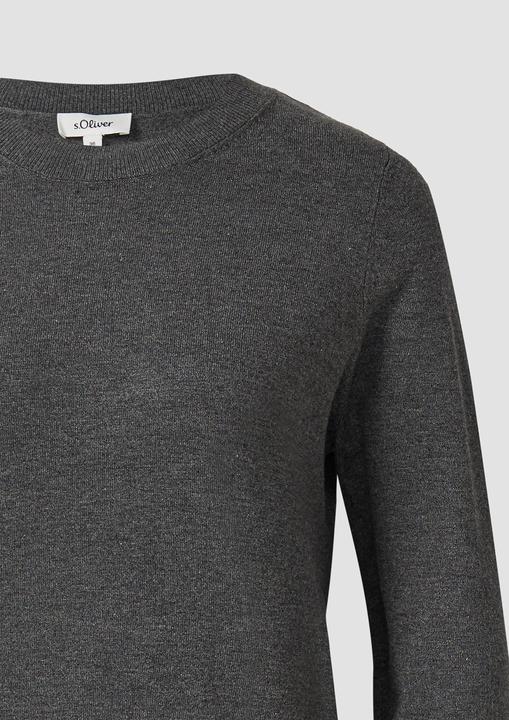 Produktbild S.Oliver Strickpullover Strickpullover aus Viskosemix (48)