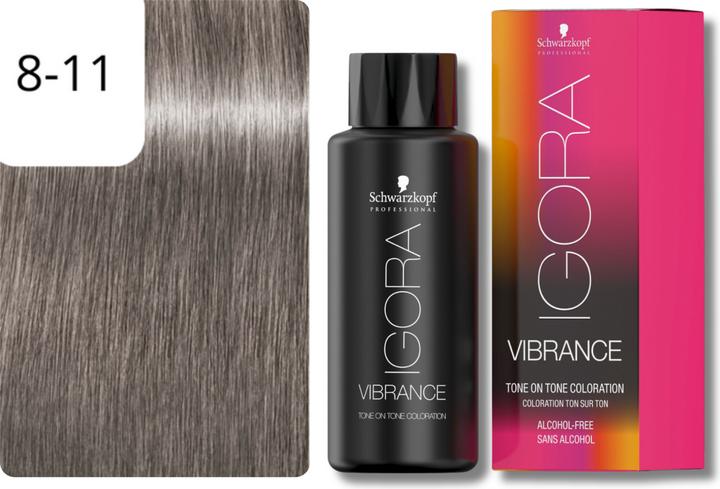 Image du produit Schwarzkopf Professional Coloration pour cheveux IGORA Vibrance NOUVEAU (8-11 Blond clair Cendré Extra)