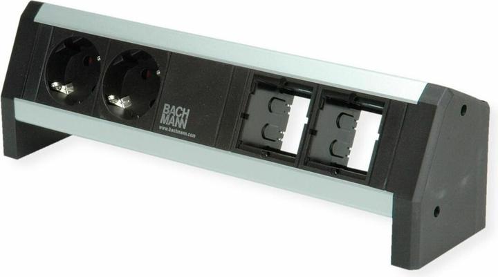 Image du produit Bachmann DESK 2x contact de protection (2x, CEE 7/3)