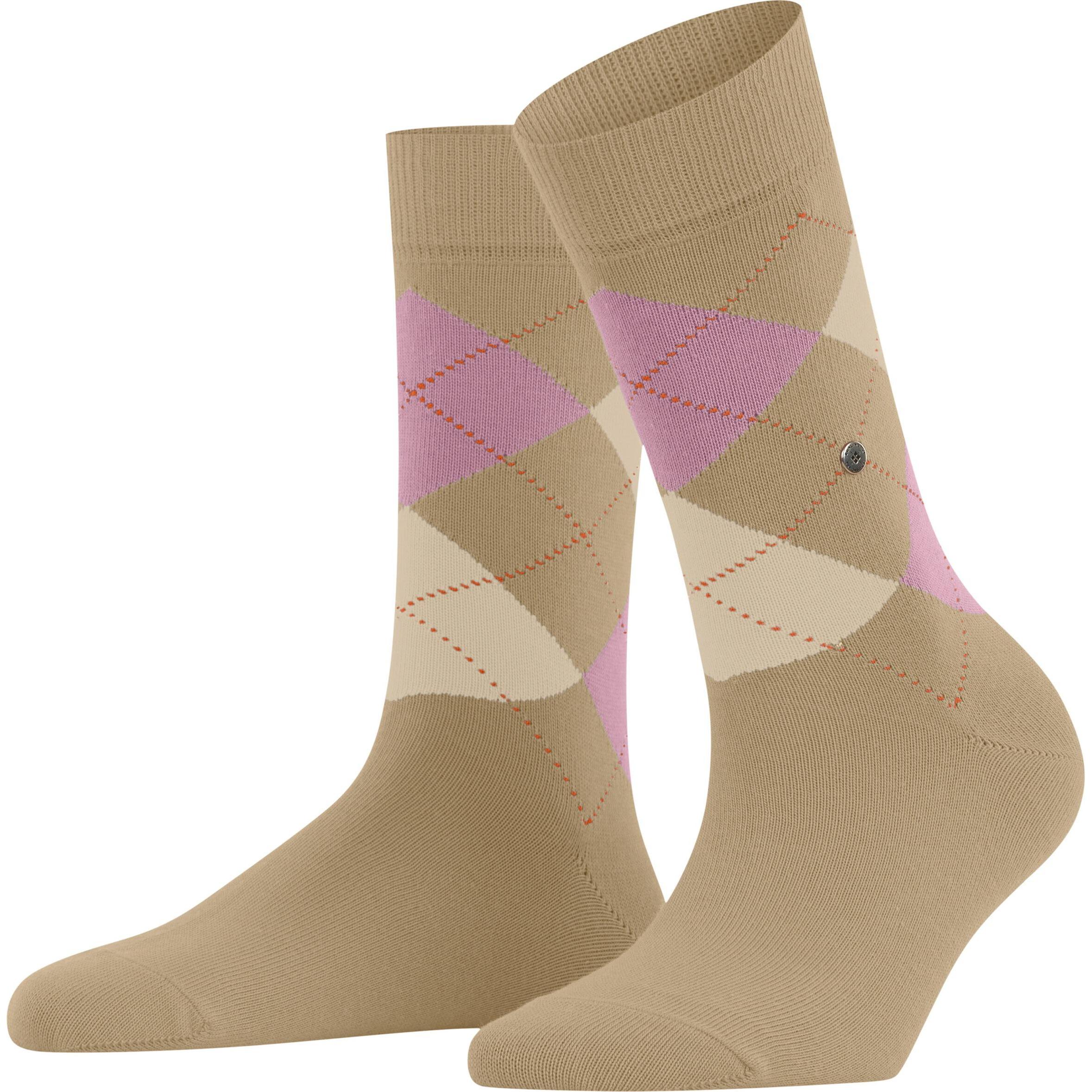 Burlington, Damen, Socken, Socken Casual Bequem sitzend Queen, Beige, Rosa, (36 - 41)