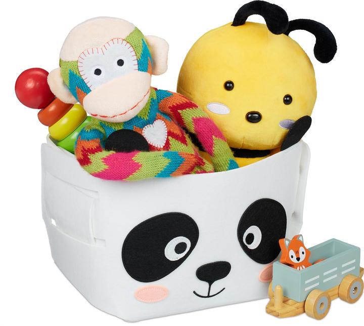 Actual product image Relaxdays Storage basket (1 x, 27 x 18 x 24 cm)