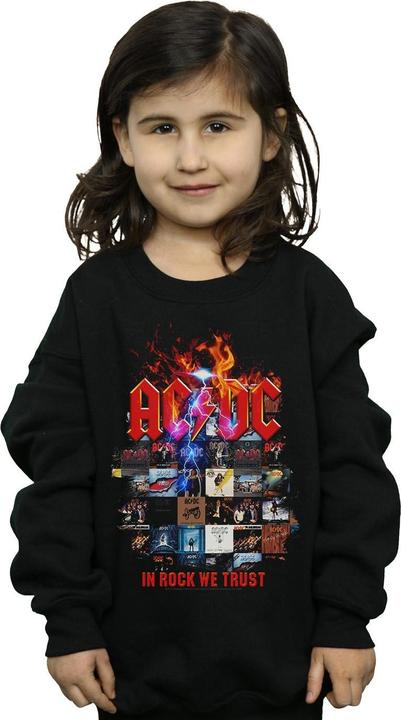 Produktbild AC/DC In Rock We Trust Album Cover Sweatshirt Mädchen (128)
