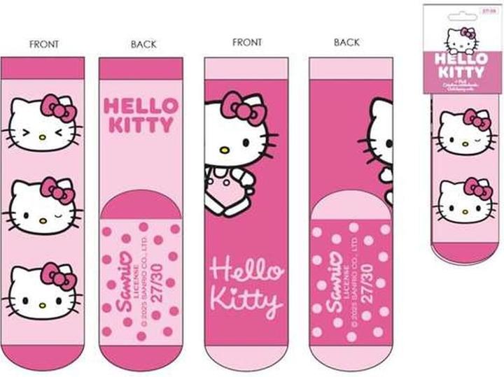 Produktbild Hello Kitty Socken Bunt 2 Paar (2er Pack, 31 - 34)