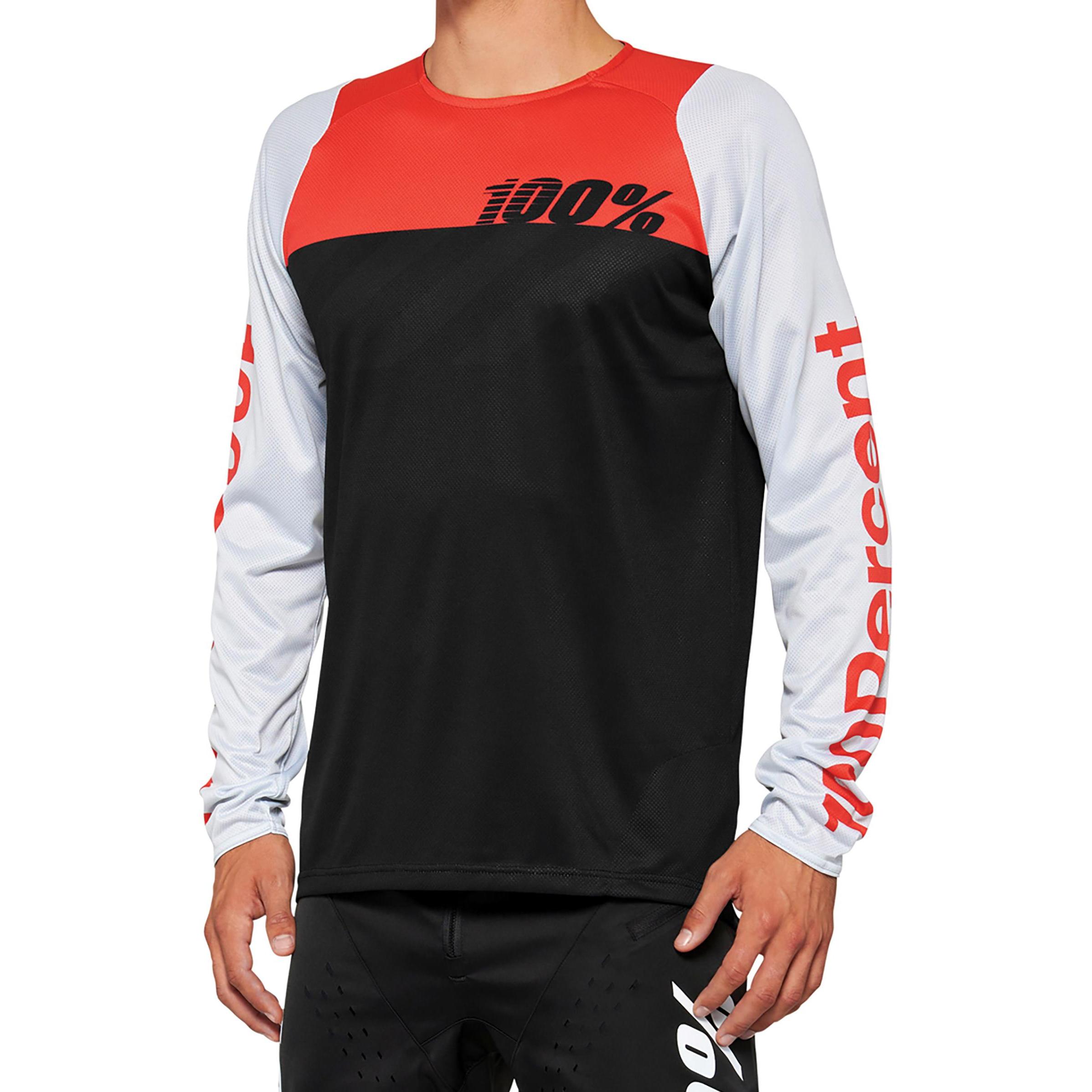 100%, Herren, Velotrikot, R-Core (M), Rot, M