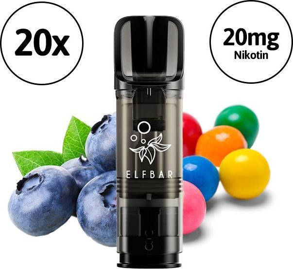 Blueberry Bubble Gum, Heidelbeere, Kaugummi, Blaubeere