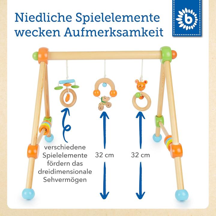 Produktbild Bieco Spieltrapez mit Figuren & Kugeln