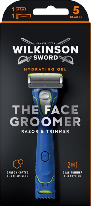 Actual product image Wilkinson Hydro 5 Groomer Razor +1 Blade