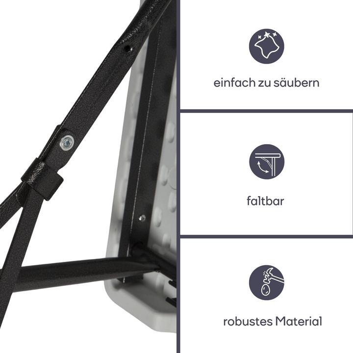 Image du produit Perel Banc pliant RattanOptik