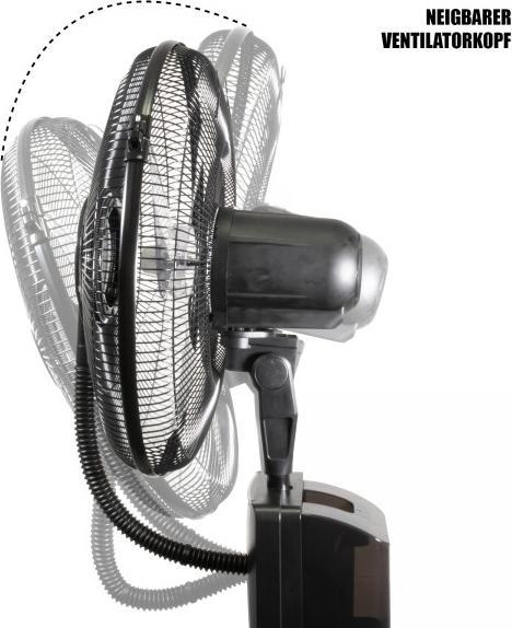 Produktbild IHP MAUK 16" Ventilator mit Sprüh - Nebel - Kühlung 80W 1,2L Überhit