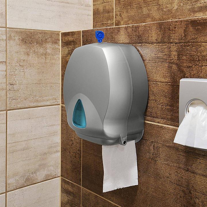 Produktbild Wimex.eu Toilettenpapier (Tissue) 2-lagig geprägt weiss JUMBO 19cm 145m - 12 Stück (12 x)
