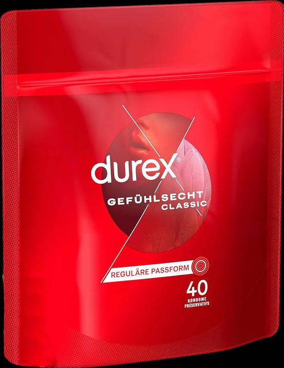 Actual product image Durex Gefühlsecht Classic (40 pcs.)