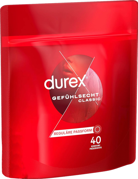 Produktbild Durex Gefühlsecht Classic (40 Stk.)