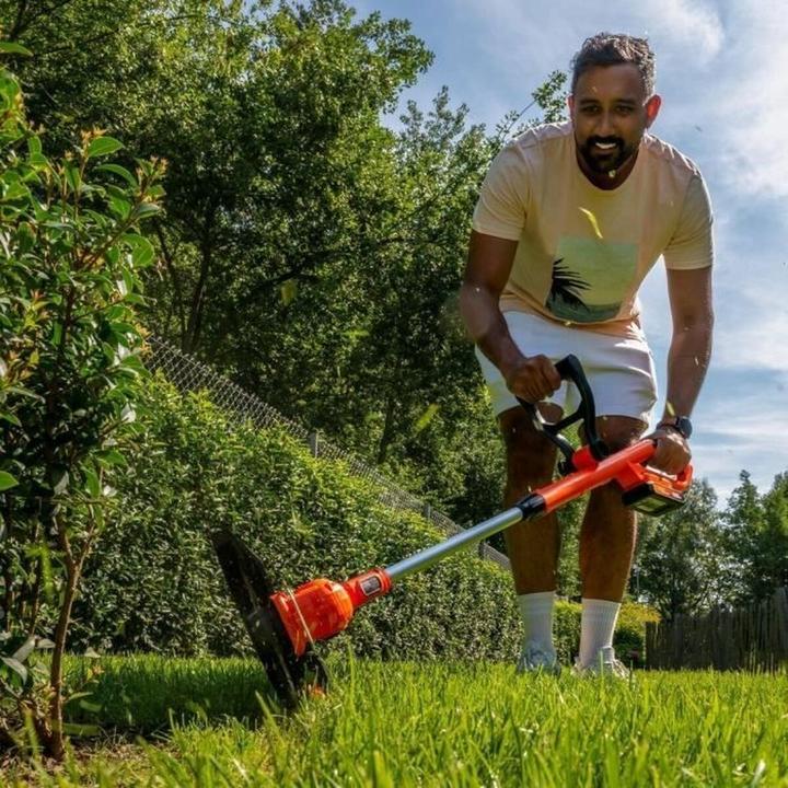 Produktbild Powerplus Dual Power Garden - POWDPG75421 - 20 V - gebürstet - Greifer - 20V ãösen 260 mm - inkl. (Trimmfaden)