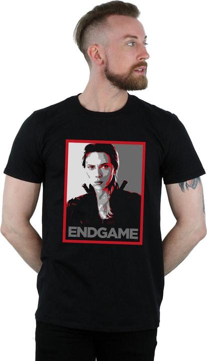 Immagine prodotto Avengers Endgame Black Widow Poster Maglietta Uomo (5XL)