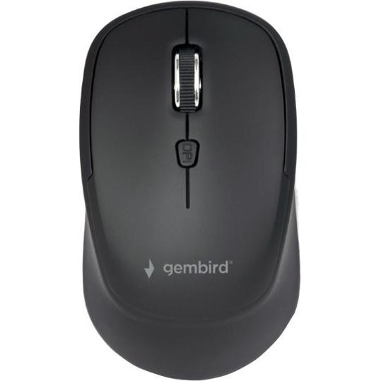 Gembird MUSW-4B-05 Wireless op mouse (Kabellos), Maus, Schwarz
