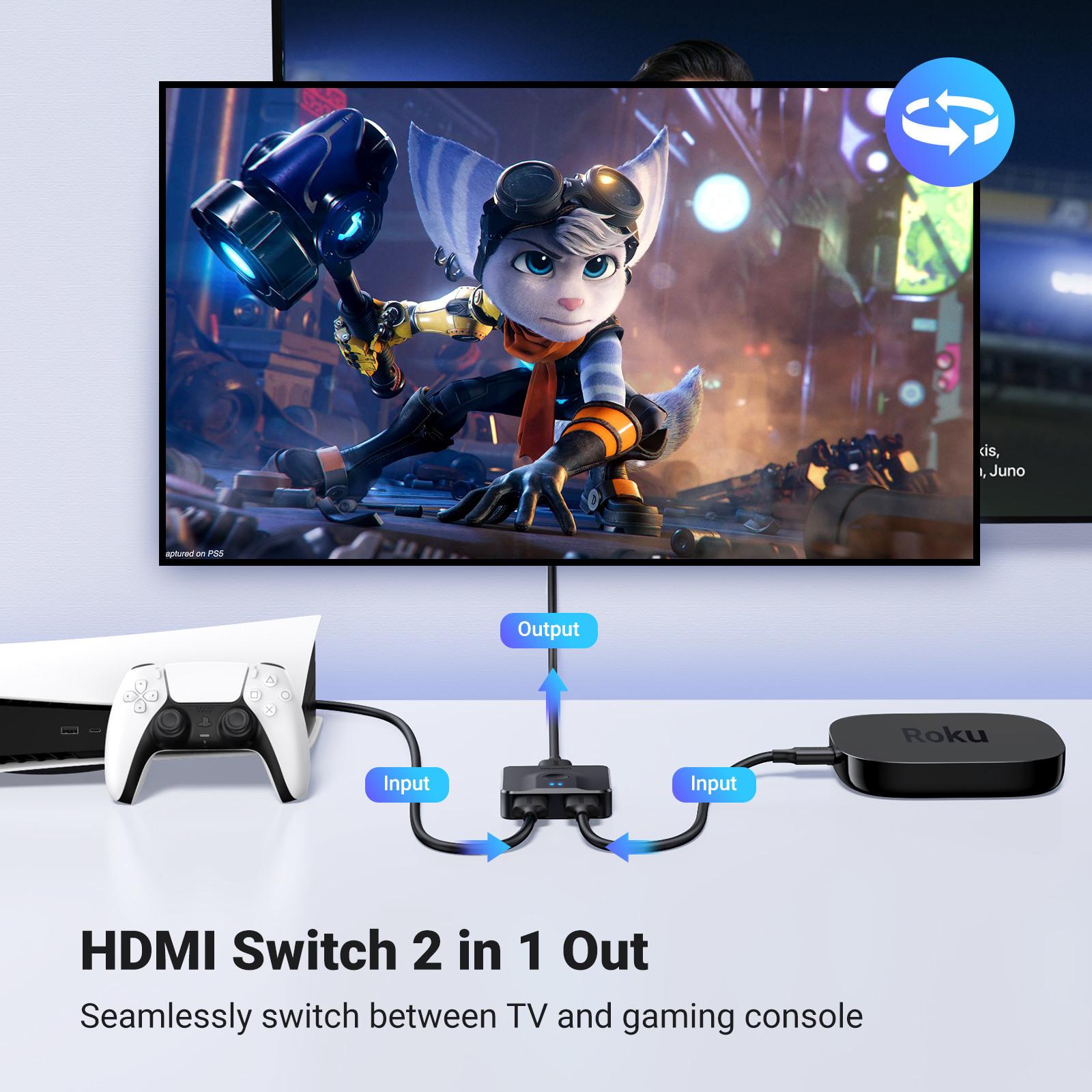 Thumbnail - Ugreen Bi-Directional, Switch Box