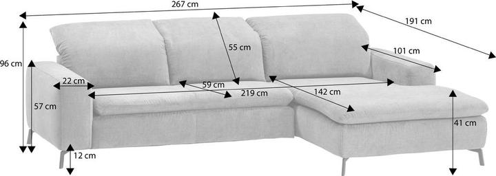 Produktbild Pure Home Lifestyle Campinas (Ecksofa)