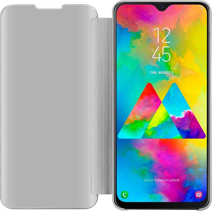 Actual product image Cadorabo Book Smart View Mirror Cover (Samsung Galaxy M20)