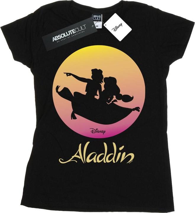 Immagine prodotto Disney Aladdin Flying Sunset Maglietta Donna (S)