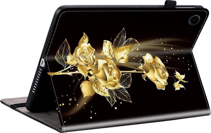 Actual product image Cover-Discount Galaxy Tab A11 / A9 - Etui mit stilvollem Motiv (Galaxy Tab A9)