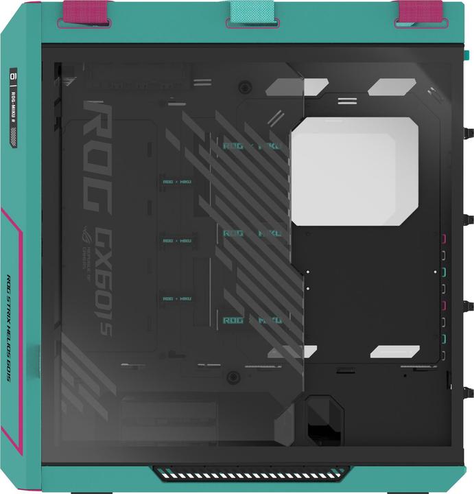 Actual product image ASUS Geh Rog Strix Helios Ii Gx601s Hatsune Miku (mATX, Mini-ITX, ATX)