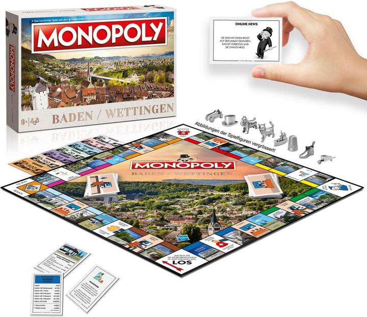 Produktbild Unique Monopoly Baden-Wettingen (Deutsch, 2 - 6 Spieler)