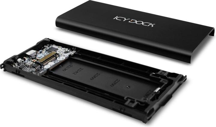 Produktbild Icy Dock ICYNano M.2 NVMe PCIe SSD to USB 3.2 Gen 2 ext. (M.2)